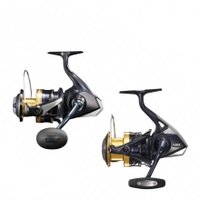 Shimano Spheros SW 2019 Spinning Fishing Reel - 4.4:1 & 6.2:1 Gear Ratio, Max Drag 10-18kg, 4+1 BB, AC C Spool