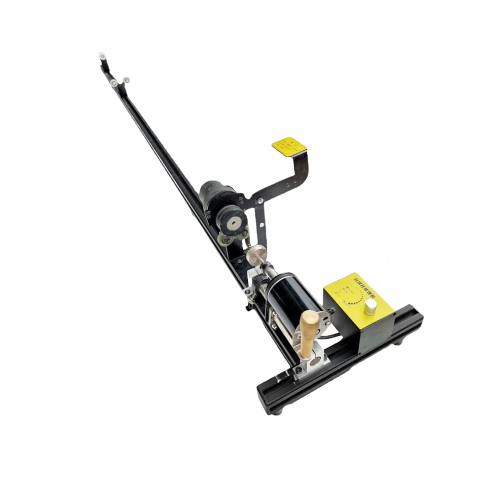 Precision Billiards Cue Repair Machine: Leather Head Replacement & Copper Hoop Alignment