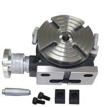 High Precision 150mm HV6 Dual-Purpose Rotary Table for Vertical & Horizontal Milling Machines