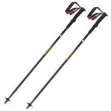 Ultralight Carbon Fiber Folding Trekking Poles - 2-Piece Set for Outdoor Camping & Trail Running