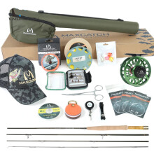 Maxcatch V Feather Fly Fishing Kit: Lightweight Rod & Reel for Small Stream Adventures