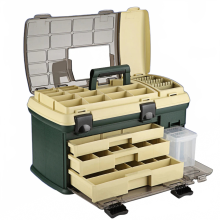 High-Capacity Multifunctional Sea Fishing Tackle Box with Durable Storage for Lures & Hooks