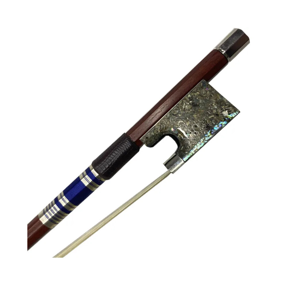 Professional Pernambuco Violin Bow - Ebony Frog, Well-Balanced, Round Design 7445040665650