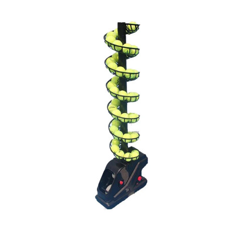 Compact Tennis Serve Trainer: Portable Automatic Ball Throwing Machine for Solo Practice & Coaching