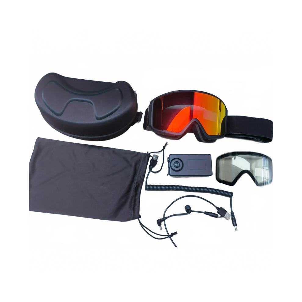 Dual Layer Anti-Fog Uv400 Otg Ski Goggles For Men & Women - Perfect For Snowboarding & Snowmobiling 744759485113