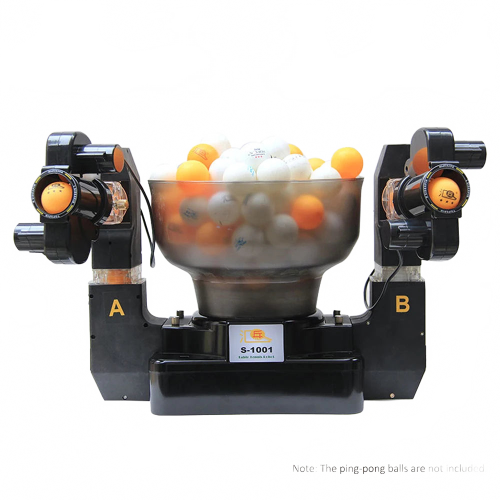 Advanced Professional Table Tennis Robot - Model S1001: Automatic Ping Pong Ball Machine for Enhanced Training
