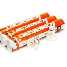 Kawasaki King Kong 500 Goose Feather Shuttlecocks - 96pcs, Speed 77, Durable for Training & Exercise