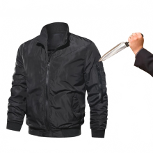 Ultimate Self-Defense Stab-Proof Tactical Jacket - Flexible, Knife-Resistant, Military-Grade Protection with Invisible Cut-Proof Collar