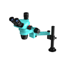 RF4 6.5x Mechanical Gear Zoom Lock Knob 360 Rotation Adjustable Swing Arm Universal Stereo Trinocular Microscope RF 27Pro1