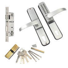 Raykube R 480A Waterproof Digital Code Door Lock, Mechanical Keypad for Outdoor Entrance Doors, Mortise Lock