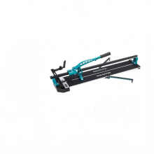 Precision Laser-Guided Manual Tile Cutter with Single Rails & Support Feet - Professional Push Knife for Ceramic & Porcelain Cutting