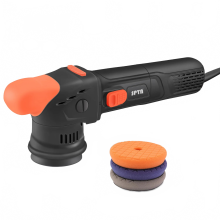 SPTA CP302 3 Forced Dual Action Polisher - 6-Speed Adjustable 8mm Orbit Buffing Machine for Professional Car Detailing