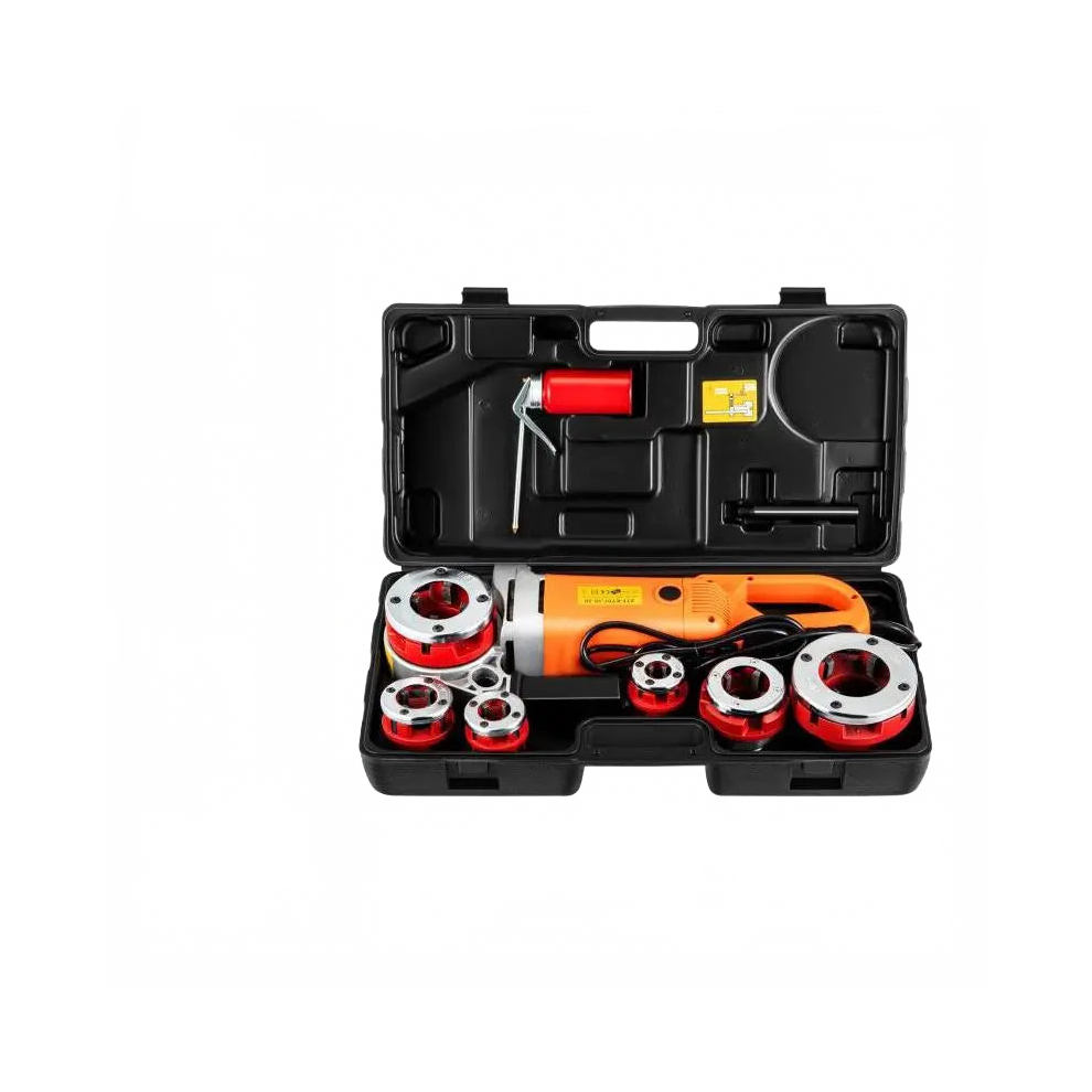 High-Power 2300W Electric Pipe Threader With 6 Dies - Handheld Industrial Tool For Galvanized Iron Pipe Threading 726084153851