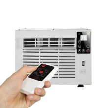 Compact Dual-Function Mini Air Conditioner & Refrigerator with Mosquito Net - Perfect for Home, Office, and Pet Cooling