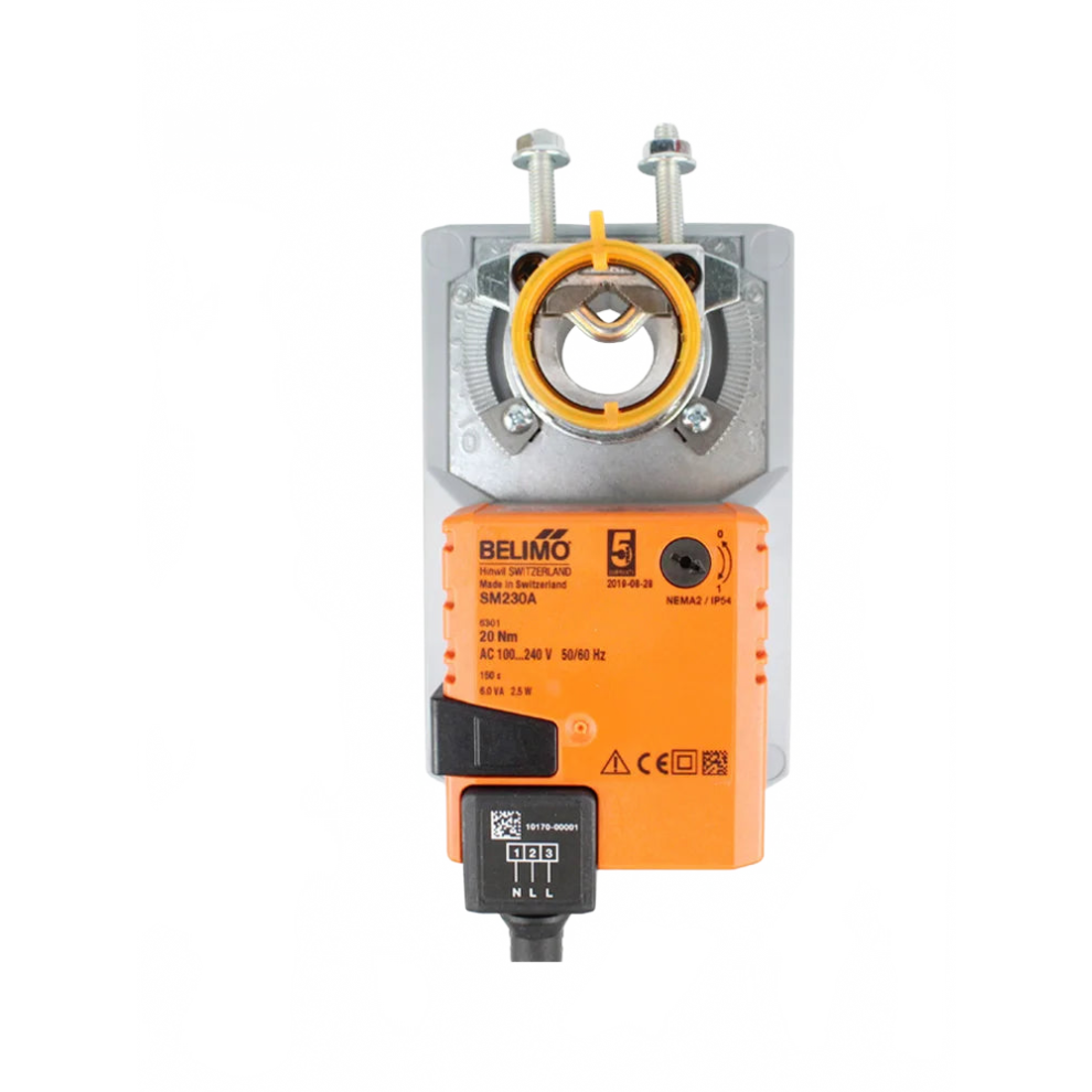 Belimo Sm230a 20Nm 220V Damper Actuator For Efficient Airflow Control In Ventilation Systems 7445056380387