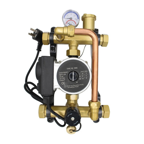 Efficient Recirculation Pump for Underfloor Heating Manifold Systems and Radiant Radiators
