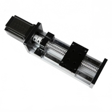 Precision CNC Linear Module with NEMA34 Motor for Woodworking - Double Linear Rail Ball Screw Slide