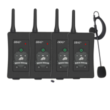 ejeas FBIM 2024 Referee Intercom Headset - 1200m Full Duplex Bluetooth for Football, Motorcycle, and Soccer