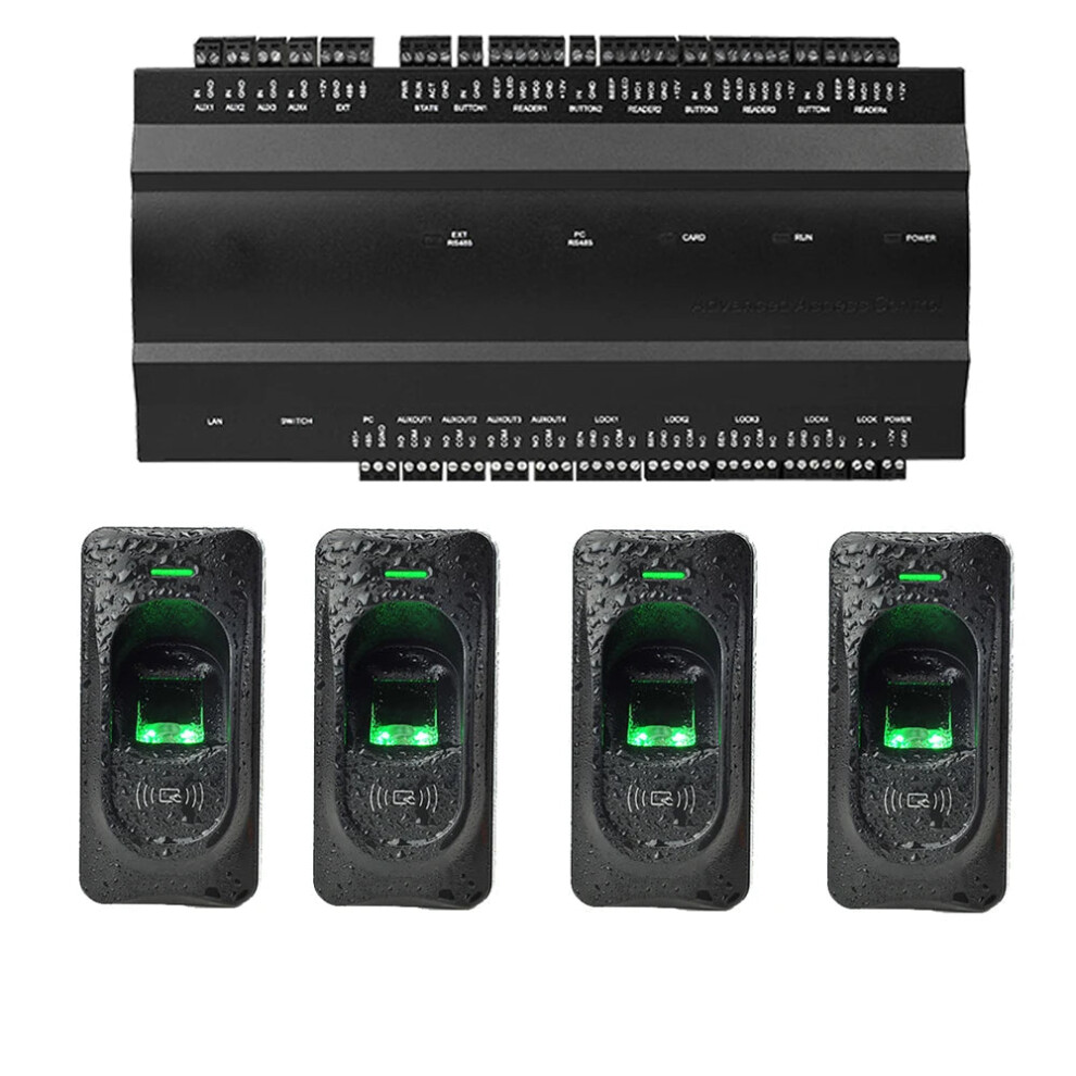 Advanced Ip-Based Access Control System With Rs485 Communication & 125Khz Fr1200 Waterproof Fingerprint Reader 313031353374