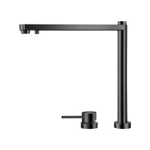 Premium 304 Stainless Steel Kitchen Sink Faucet with Hot & Cold Water Filter and Independent Switch