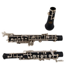 Moresky Professional C Key Oboe, Semi-Automatic Style, Cupronickel Nickel-Plated, Model S01