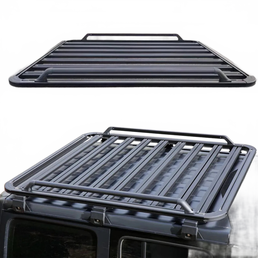 Heavy-Duty Roof Rack Cargo Carrier Basket For Jeep Wrangler Jl 2018 - Model Jl1187 313043166108