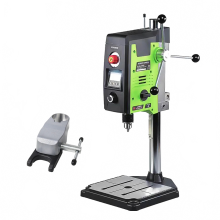 Allsome 800W Tischbohrmaschine mit variabler Drehzahl, Laserführung und ArbeitsleuchteModell BG 518801