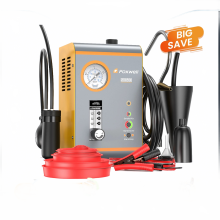 Foxwell SD203 Auto Rookmachine met Ingebouwde Luchtpomp - Dual Mode EVAP Vacuüm Lekdetector & Auto Pijp Lekkage Diagnostische Tester