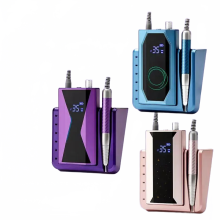 85W Portable Brushless Nail Drill Machine - 40,000 RPM Manicure Tool with Ergonomic Handle