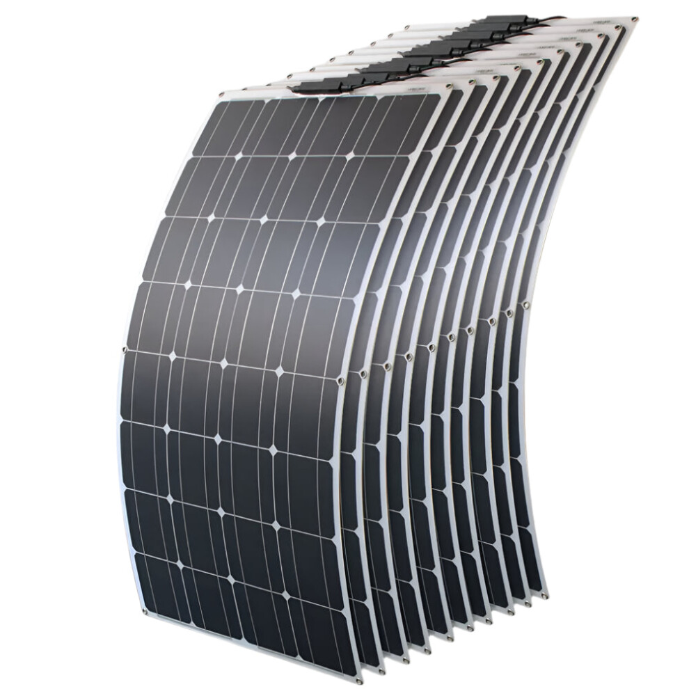 1000W Flexible Monocrystalline Solar Panel For 12V/24V Systems - I Battery Charger For Rvs, Electric Cars, Camping, And Yachts 705353225369