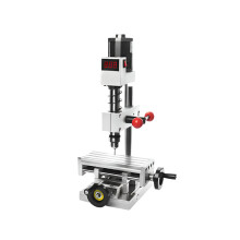 Compact Stainless Steel Mini Drill: Precision Aluminum Woodworking & Milling Tool