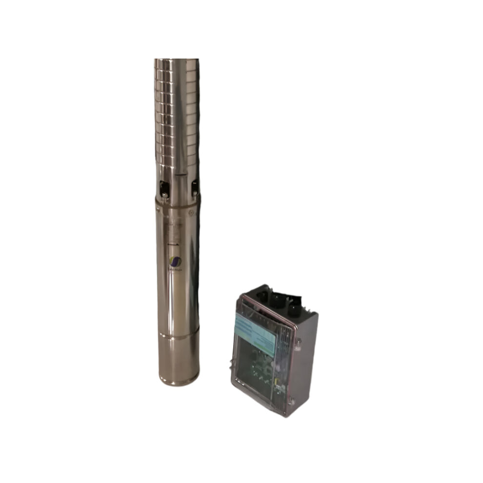 High Head 4-Inch Solar Submersible Water Pump For Deep Well Irrigation - Max 156M 726084022584