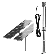 High-Efficiency 1200W Solar Deep Well Pump - 108V DC Brushless Design, Max Flow 6 Tons/Hour, 100m Head for Irrigation