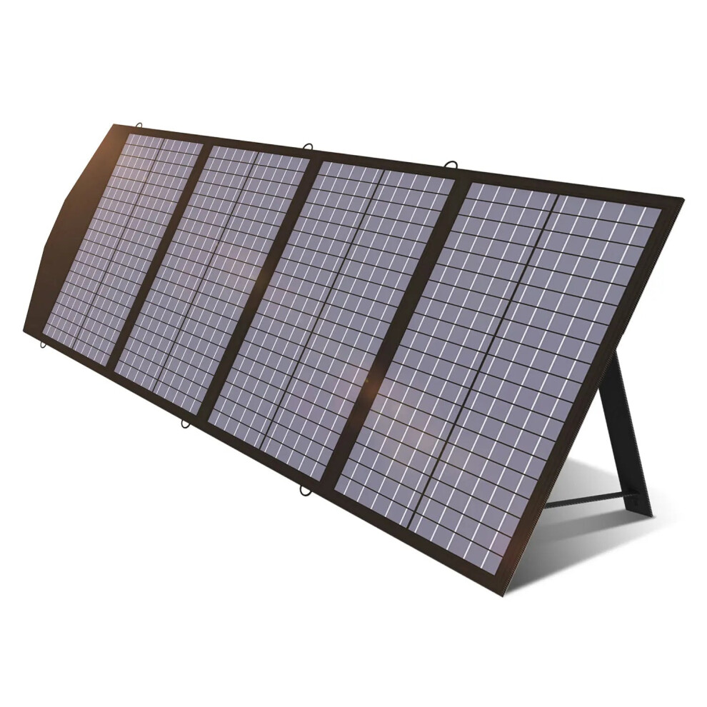 Allpowers 140W Foldable Solar Panel Charger - 18V With Dc & Usb Outputs For Laptops, Power Stations, And Camping Adventures 7445010221268