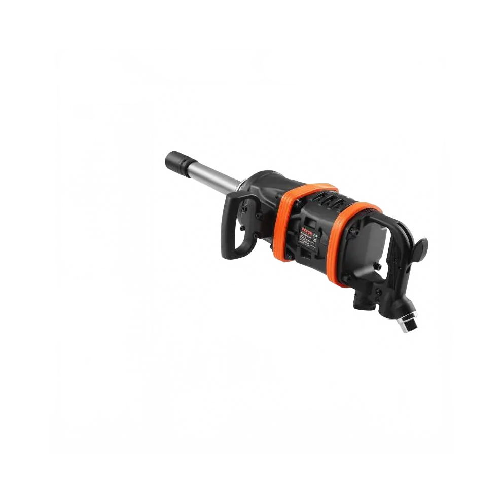 Heavy-Duty 1In Air Impact Wrench With 5175 Ft-Lbs Reverse Torque, 8In Extended Anvil For Professional Repairs 7445032534544