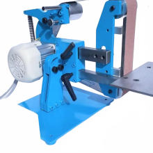Versatile 750W Electric Belt Sander: Dual-Use Vertical & Horizontal Polishing and Grinding Machine (110V/220V)