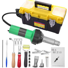 1600W Plastic Welder Heat Gun Kit with Butterfly Flooring Attachment