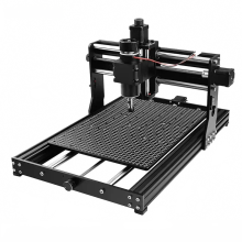 Precision 4030 Wood CNC Router & 40W Laser Engraver with 500W Spindle for Metal, Acrylic, and PCB