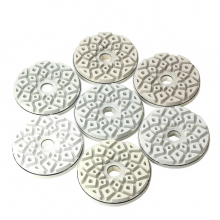 6-Inch Diamond Edge Polishing Pads for Marble & Granite - Premium Abrasive Wheels (150mm)