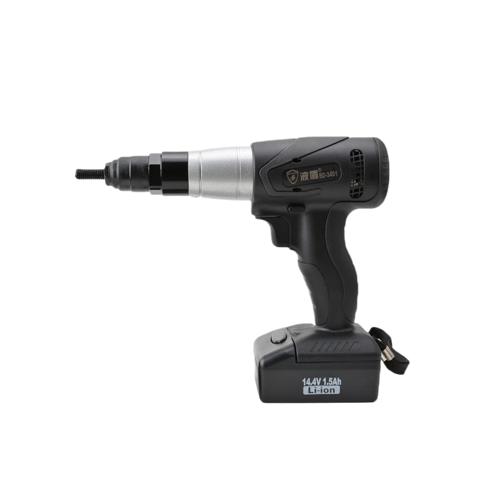 Industrial Grade 14.4V Rechargeable Rivet Nut Gun Bd 3401 - Easy Riveting With M6, M8, M10 Compatibility 313112762736