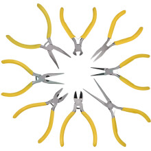 100-Piece Precision Pliers Set: Long Nose, Diagonal Cutting, Flat Nose, and Circlip Pliers