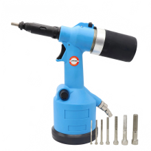 HiFeson Pneumatic Air Rivet Nut Gun - Automatic Riveter Tool for M3-M12 Nuts, Labor-Saving Pistol Design