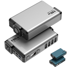 150W Portable Outdoor Power Bank - 32000mAh Fast Charging External Battery Pack with AC/DC Output