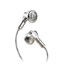 BGVP DX7 Flagship HiFi Flat Head Earbuds with Tunable Sound, 2-in-1 3.5mm & 4.4mm Plug, Replaceable MMCX Wired Earphones