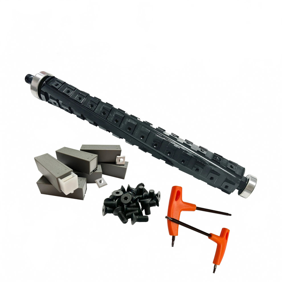 Enhanced Helical Cutterhead For Dewalt Dw735/Dw735x Planer With 61 Carbide Inserts 744759796417