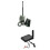 UHF Wireless HiFi Stereo Audio Transmitter: 5km Range with Single-to-Multiple Receiver for Amplifier & PC Audio 1
