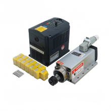 High-Performance 2.2KW CNC Spindle Motor Kit with VFD Inverter & ER20 Collets for Precision Milling