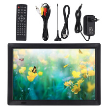 Leadstar 14-Inch Portable Digital TV with Stand for Home, Car, and Outdoor Travel - EU Plug 110-220V