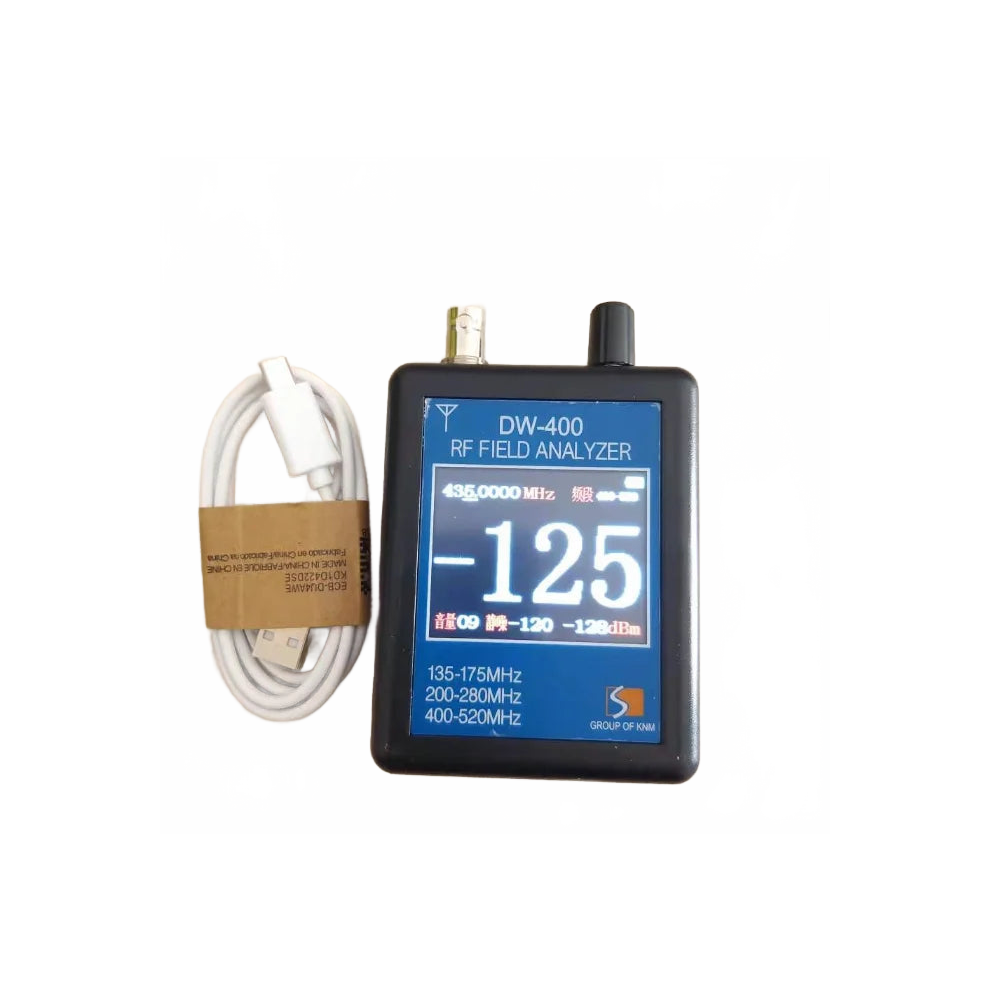 High Sensitivity Field Strength Meter - Dw 400 Radio Signal Detector With 126Db Dynamic Range 7445030920981