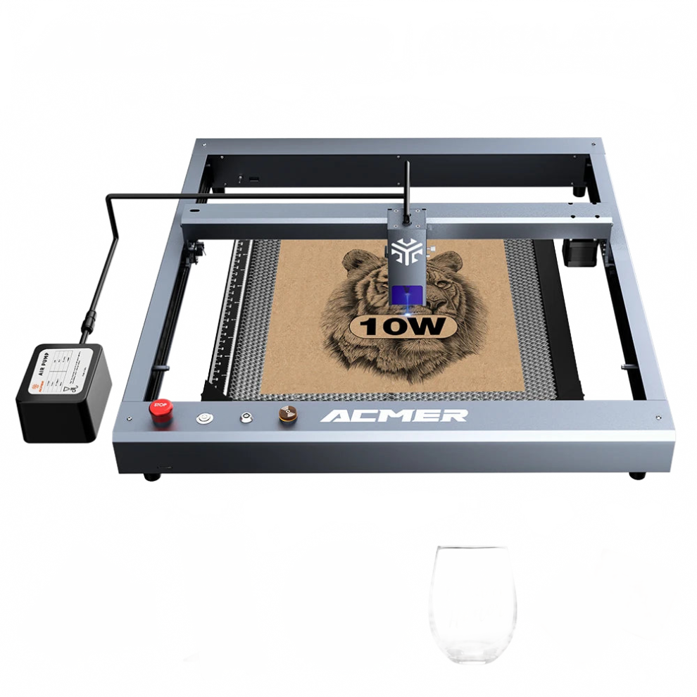 Acmer P2 10W Precision Wood Engraving & Cutting Machine 726084636149